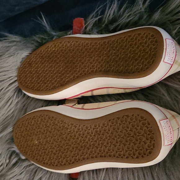COACH Margot Tattersall Slip on Flats. Size 7M - Picture 4 of 6
